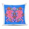Stupell Industries Pink Tigers and Monstera Outdoor Printed Pillow, design by Carrie Cantwell, 18 x 7 x 18